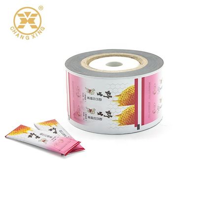 Carrete de película plástico automático del acondicionamiento de los alimentos de 10g 20g para Honey Sauce Sachet