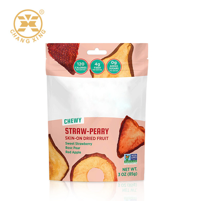 MPET Matte Dry Fruit Packaging Bags que se puede volver a sellar 750g abonable se levantan bolsas