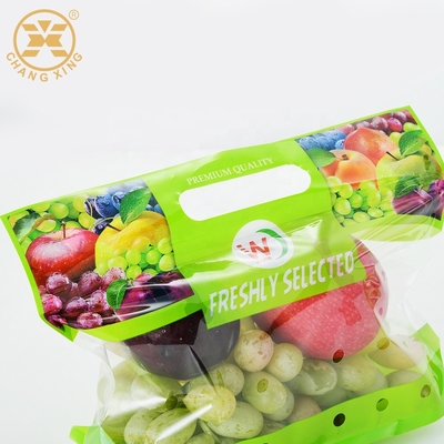 legumbre de fruta fresca compuesta transparente 750g que empaqueta las bolsas de plástico de Bopp