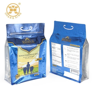 Final brillante bolso del arroz de 5 kilogramos para el empaquetado del almacenamiento