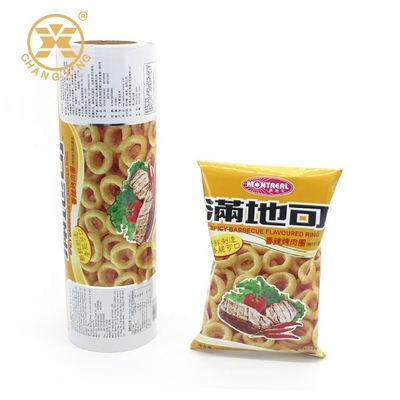 La película de empaquetado automática Mylar del papel de aluminio de Brc metalizó el acondicionamiento de los alimentos de la película