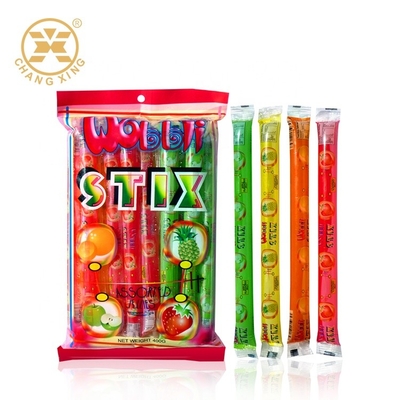 Rollo opaco del envoltorio de plástico de Jelly Stick Automatic Packaging Film BOPP de la fruta para el embalaje